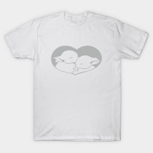 " TWO BUNNIES " T-Shirt